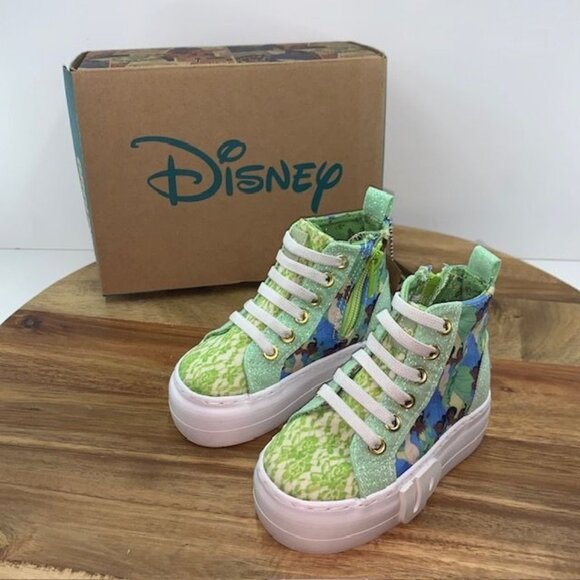 Other - Ground Up Disney Princess and the Frog Tiana Hightop Side Zip Baby Shoes Size 6